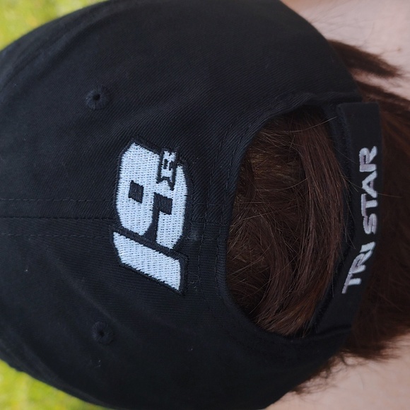 Tri Star Engines and Transmissions Embroidered Strap-on Hat Cap Black - Picture 6 of 11